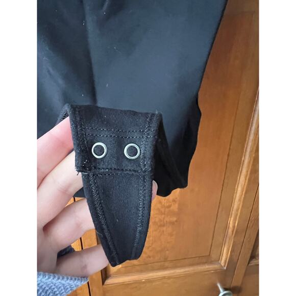 Abercrombie & Fitch Women's Seamless One Shoulder Sleeveless Bodysuit Black SZ M - Picture 5 of 11